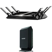 NETGEAR Home Networking Bundle - DOCSIS 3.0 Cable Modem with AC4000 WiFi Router