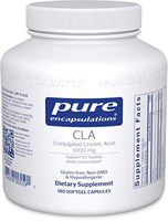 Pure Encapsulations - CLA (Conjugated Linoleic Acid) 1,000 mg - Promotes Healthy Body Composition with Healthy Diet and Exercise - 180 Softgel Capsules