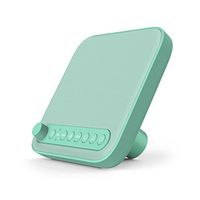 Pure Enrichment Wave Baby Soothing Sound Machine (Mint Green) - All-Natural Sounds Include Lullaby, Heartbeat, White Noise, Fan, Ocean, and Rain - With Auto-Off Timer and USB Charger - Patented Design