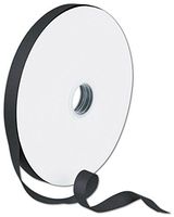 Ribbons Solid Color - Grosgrain Black Ribbon, 5/8" x 100 Yds (1 Roll) - BOWS-066-5-030