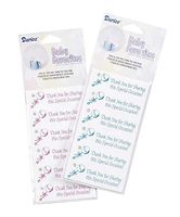 Favor Tags - Baby Boy Thank You - Blue - 24Piece