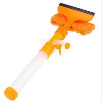 All-In-One Glass Cleaning Tool Glass Scraping Window Double-Sided Cleaning Scraping Glass Cleaner,C
