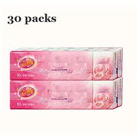 ZFMG Soft 3-Ply Facial Tissues, Compact Size Facial Tissue Paper, Small Packs Travel Size, 30-Pack Mini Type Pocket Packs Tissues