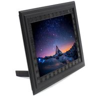 Rhea HD 720P Photo Frame Hidden Spy Camera Night Vision Motion Activated Home Security Camera Nanny Cam Video Recorder Covert DVR with Built-in 10000mah Battery, 2 Year Long Standby-Black