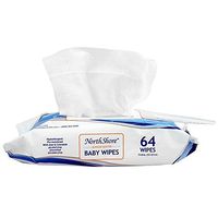 NorthShore Supreme Quilted Baby Wipes, Unscented, Aloe, 7x8 in., Case/768 (12/64s)