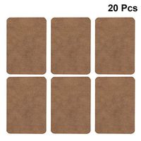 HEALLILY Body Ginger Pad Moxibustion Menstrual Cramp Relief Natural Heating Herb Pad Heat Therapy Patches for Woman Lady Man 20pcs