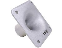 DS18 PRO-Hellip Silver Universal Elliptical Driver Tweeter Horn Body Easy Twist On/Off Installation, Set of 1 (Silver)