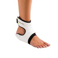 DonJoy Performance POD Ankle Brace, Best Support for Stability, Ankle Sprain, Roll, Strains for Football, Soccer, Basketball, Lacrosse, Volleyball - Large - Right - White