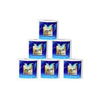 White Toilet Paper - A Bag of 6 Rolls of Toilet Paper Super Soft White Toilet Roll Paper of 115 Leaves Three Layers for Home, Cafe, Shop, Restaurant Clean Use