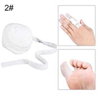 Salmue 10M Tubular Bandage Elastic Net Dressing Breathable Tubular Gauze Stretch Bandage First-aid Dressing Wrap Retainer for Wound Dressing's Restraint (2#)