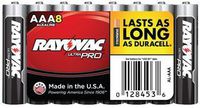 RAYOVAC AL-AAA NON-RECHARGEABLE BATTERY, 1.5V, AAA (5 pieces)