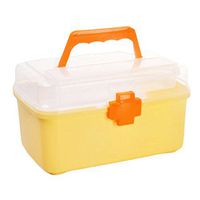First-Aid Kits/Medicine Storage Case/Pill Box/Container-Yellow