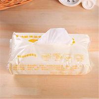 80pcs/Pack Environmental Disposable Washing Dish Towel Magic Kitchen Cleaning Cloth Non-Stick Oil Wiping Rags Towel Bag (10Pack),Yellow