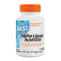 Best Alpha Lipoic Acid, 600 mg, 60vc by Doctors Best (Pack of 2)