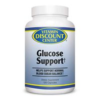 Vitamin Discount Center Glucose Support, 120 Capsules