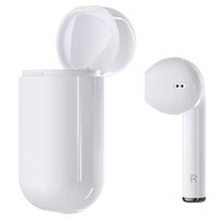 DACOM Single Earbud Mini Headphone Wireless Earbud Bluetooth 5.0 Touch Control Earbud Lightweight in-Ear Built-in Mic Super Bass Headphone,One-Step Pairing with 300mAh Charging Box for Mobile Phone