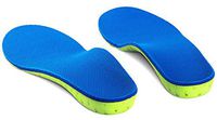 High Arch Support Plantar Fasciitis Insoles Orthotic Inserts for Flat Feet and Over Pronation (S Women8.5-10 Men8-9)