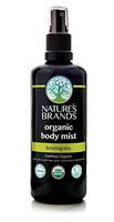 Organic Body Mist by Herbal Choice Mari (Lemongrass, 3.4 Fl Oz Glass Bottle) - No Toxic Synthetic Chemicals - TSA-Approved Travel Size