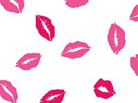 Special Occasion Cello Rolls - 30"x100' Kisses Cello Roll 1.0 mil (3 Rolls) - WRAPS-CR30KS