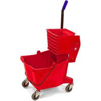 Mop Bucket With WheelsTrolley Bucket System Mop Bucket with Wringer Industrial Mop Cleaning Floor Industrial Mop Large Tool for Home or Job Durable & eBook by BADA shop