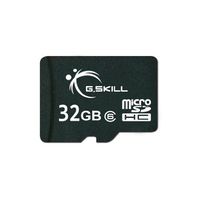 G.Skill 32GB Class 6 MicroSDHC Flash Card with SD Adapter (FF-TSDG32GA-C6)