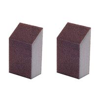 Fan-Ling Sponge Carborundum Brush,Kitchen Washing Cleaning Tool,Kitchen Cleaner Scouring Pads,Carborundum Brush Rust Sand Scrubbers,Pot Bowl Clean Brushes (5)