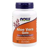 NOW Supplements, Aloe Vera (Aloe barbadensis) 10,000 mg, Supports Digestive Health*, 250 Softgels