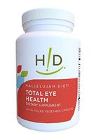 Hallelujah Diet Total Eye Health Dietary Supplement (30 Oil-Filled Vegetable Capsules, 30-Day Supply)
