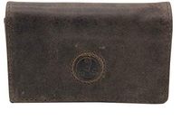 Rattray's Small Leather Stand Up Pouch - Brown