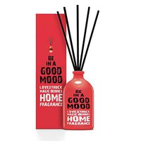 Be in a Good Mood Reed Diffuser - Aromatic Home Fragrance Set, Bamboo Reed Diffuser Sticks 100 ml - 3.4 oz, Natural Scented Long Lasting Fragrance - Bedroom Bathroom Decorations (Magic Berries)