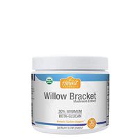 Willow Bracket (Phellinus Igniarius) Mushroom Extract Powder - 30% Beta Glucans - Anti Inflammatory & Antioxidant Supplement - 30 Grams - Hard Rhino