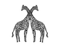 Karmabee Giraffes Note Cards, Blank Inside, Set of 10