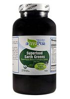 Gluten Free SUPERFOOD Earth Greens Supplements with MSM (270 Capsules)