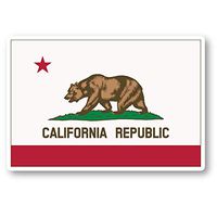 California State Flag Sticker California Stickers - Laptop Stickers - 2.5" Vinyl Decal - Laptop, Phone, Tablet Vinyl Decal Sticker