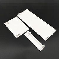 Meijunter White SD Card Door Slot Lid Case Cover Shell Flat Repair Part for Nintendo WII Console