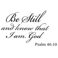 Bible Verse Wall Decal Art Stickers for Home, Church or Children Room Window Christian Quote Religious Vinyl Decor Scripture Art Saying Sticker