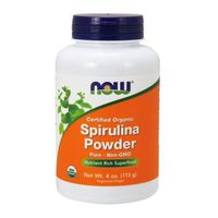 Spirulina Powder, 4 OZ by Now Foods (Pack of 8)