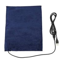 Heating Pad 45℃, USB 5V 2A Heating Pad 24x30cm Clothes Seat Pet Warmer Pad Electric USB Heating Pad