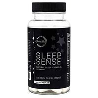Sleep Sense - Natural Sleep Aid with Melatonin, Magnesium, GABA, L-Theanine, 5-HTP Non Habit Sleeping Pills