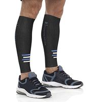 Calf Compression Sleeves Men Women - Boosts Circulation - Relief Shin Splints - Best Running, Sports, Travel - Prevent Swelling Blood Clots – Perfect Everyday Use - Large