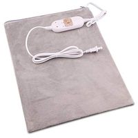 Heating Pads for Back Pain - Electric Heating Pad with Auto Shut Off Neck and Shoulder Pain Relief Standard Size 12 x 15 Inch Grey