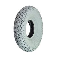 Monster Motion 4.00-5 Pneumatic Mobility Tire with Diamond Knobby Tread