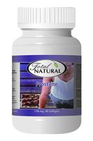 Prostene 178mcg 90 Count Bottle of Capsules [1 Bottle] by Total Naturals, Safe and Natural Antioxidant Health Supplement for Men, GMP Premium Ingredients