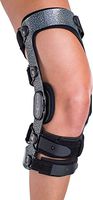 DonJoy Armor Knee Support Brace with Standard Hinge: Short Calf Length, ACL (Anterior Cruciate Ligament), Right Leg, Medium