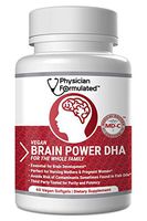 Physician Formulated 1000mg Dhax Vegan Dha, Prenatal Dha, Md-Certified with 3X More Dha Than Krill Oil Vegetarian Algae Based Omega Essential Fatty Acids, Omega 3, 2500mcg Astaxanthin - 60 Capsules