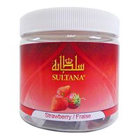 Sultana Herbal Hookah Shisha Molasses Tobacco Free Nicotine Free 250 Grams (Strawberry)