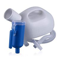 NHFF Urine Bottle, Re-useable Portable Urinal with Tube Old Man Chamber Pot Male Urinal Chamber Pot Bedpan Bed Urinal Pot Hospitalization (Color : White)