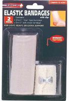 Elastic Bandages - 2 Pack (One 4" and one 2") - Rapid Care (R)