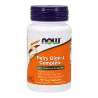 Now Foods Dairy Digest Complete, 90 V Caps (6 Pack)