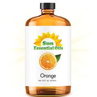 Sweet Orange Essential Oil (Huge 16oz Bottle) Bulk Sweet Orange Oil - 16 Ounce